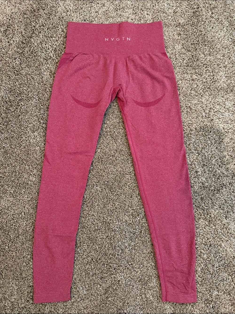 NVGTN Women’s Rose Pink Seamless High-Waist Leggings